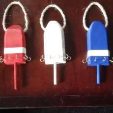 Handmade Buoy Key Chains
