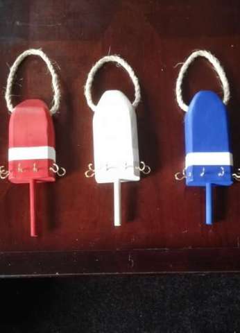 Handmade Buoy Key Chains