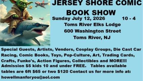 Jersey Shore Summer Comic Book Show