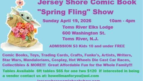 Jersey Shore Comic Book Spring Fling Show