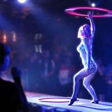 Nikki Hunt Hoops at WMPG Fashion Show Portland, ME