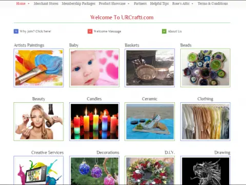 Urcrafti.Com Home Page