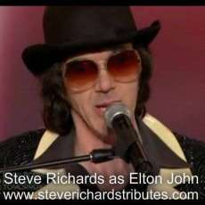 Steve Richards As Elton John on Americas' Got Talent !