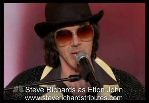 Steve Richards As Elton John on Americas' Got Talent !