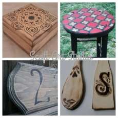 Quad Image of Sample Work