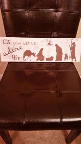 Nativity Scene Wall Decor