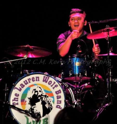 Mervin on Drums