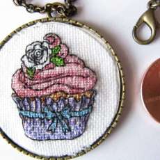 Cupcake Necklace