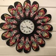 Butterfly Clock