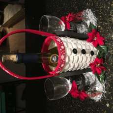 Christmas Wine Holder