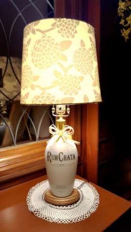 Rum Chata Lamp
