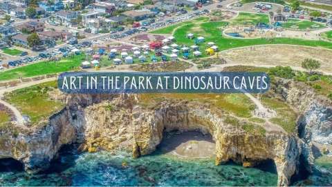 Art in the Park at Dinosaur Caves - July