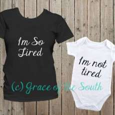 Mommy and Me Set - So Tired