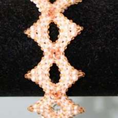 Cubic Right Angle Weave Bracelet