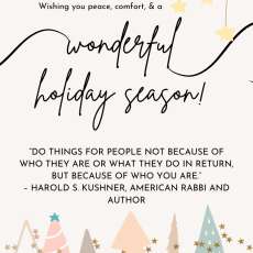 Holiday Message