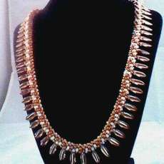 Queen Ann Dagger Necklace