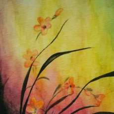 Floral Watercolor Painting