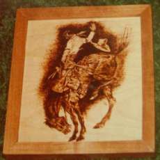 Western Art Woodburning