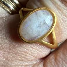 Moonstone Ring