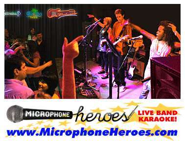 Microphone Heroes Live Band Karaoke - Microphoneheroes.Com