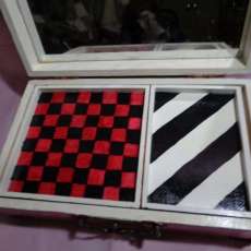 Jewelry Box Partially Open