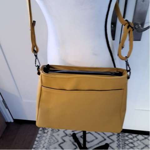 Beautiful Supple Yellow Leather Handbag