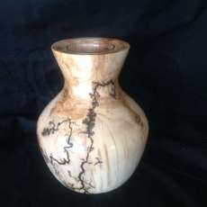 Aspen Vase With Fractal Burns