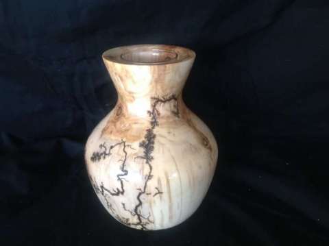 Aspen Vase With Fractal Burns