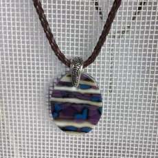 Pebble, Reactive Multiple Fused Necklace