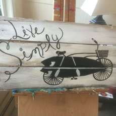 Live Simply - Surf Art