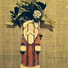 Santa Sleigh Wall Hanging