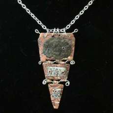 Roman Coin Relic Necklace