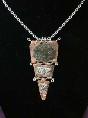 Roman Coin Relic Necklace