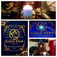 Gold Star Candles
