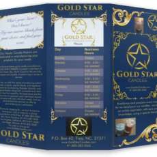 3 Fold Brochure Fold Front Back