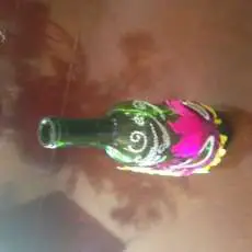 Whine Bottle Art Decor