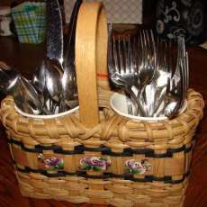 Wine Basket and Utensil Basket