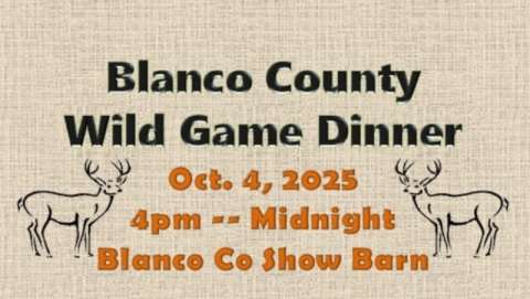 Wild Game Dinner