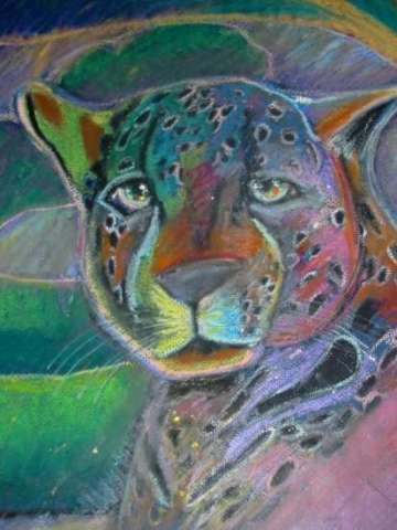 Colorful Cat I (Cheetah)