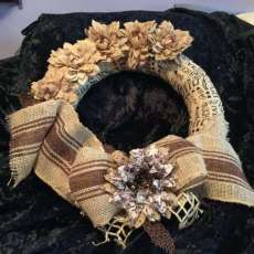 Wreath With Flowers