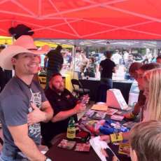 J Signing Autographs