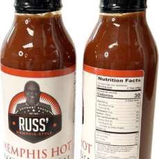 Russ' Memphis-Style BBQ Sauce- Memphis HOT
