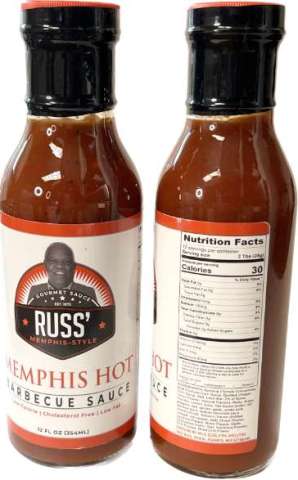 Russ' Memphis-Style BBQ Sauce- Memphis HOT