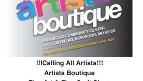 Fall Artists Boutique