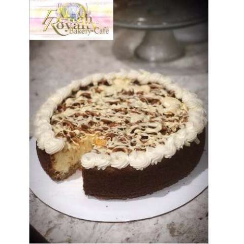 White Chocolate Pretzel Cheesecake