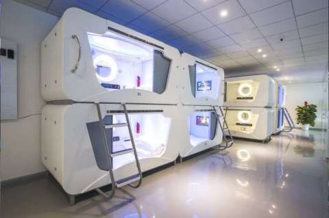 Space Saving Capsule BED