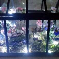 House Lantern Fairy Garden