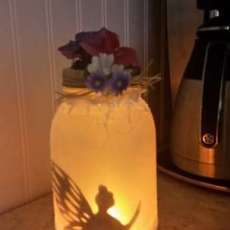 Fairy Silhouette Lantern