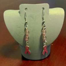 Breast Cancer Awareness Earrings