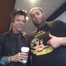 SRV Drummer, Chris Layton and Myself in La.